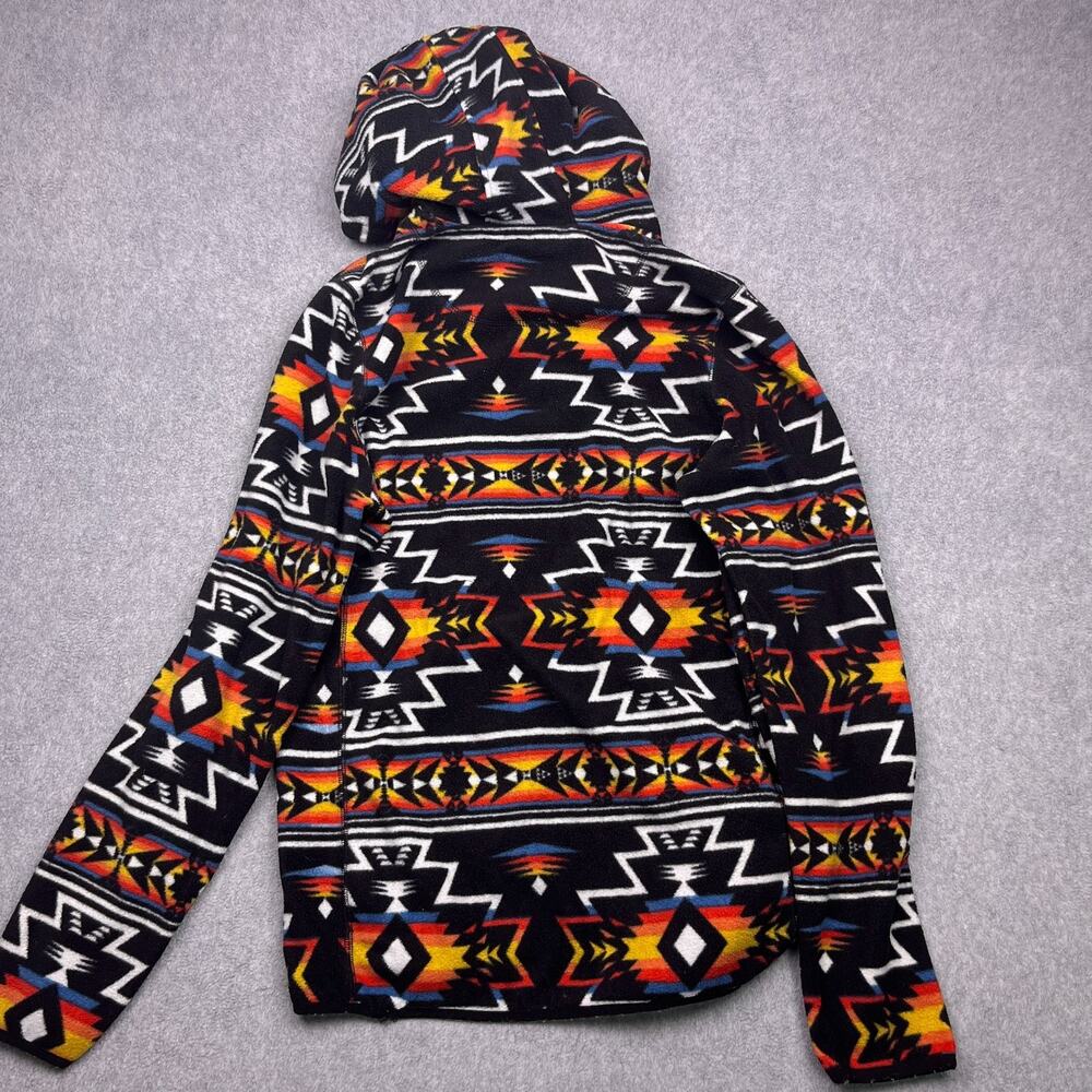 Dravus Pullover Hoodie Aztec Snap Button Medium Southwest - Picture 6 of 11